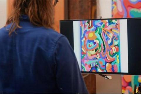 艾美奖获奖艺术家Mike Perry的最爱：三星ViewFinity S9显示器让创意完美呈现