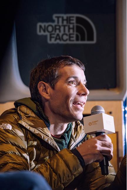 #直面北面 与探险家面对面 The North Face攀登运动员Alex Honnold 2023中国行，传递无畏攀岩热情