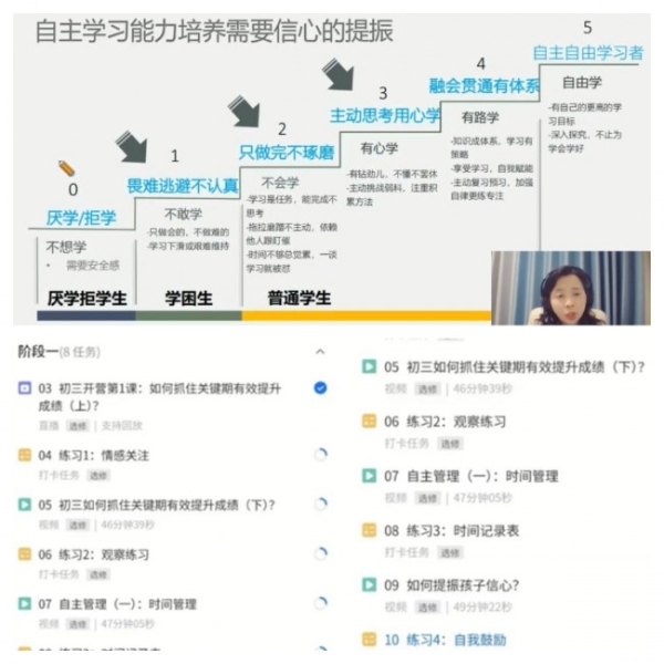 聚力润心 共赴阳光——清华附中初21级携手北京师范大学王瑶老师团队开展“自主学习