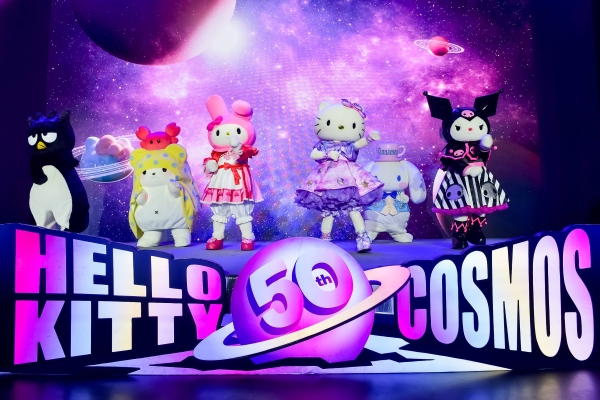 和未来做朋友！Hello Kitty Cosmos 50周年光影特展盛大开幕！