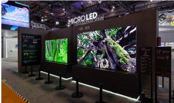 以先导技术筑显示未来：三星携MICRO LED产品参展2023进博会