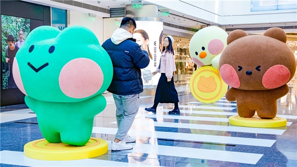 国贸商城节日开启LINE FRIENDS minini全国首展