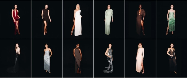 古驰创作总监SABATO DE SARNO首个晚礼服系列ANCORA NOTTE亮相2023年LACMA艺术与电影盛典 