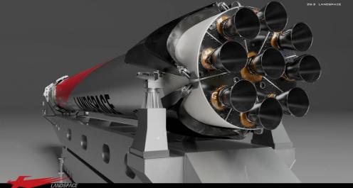 蓝箭航天正式发布朱雀三号可复用液氧甲烷火箭