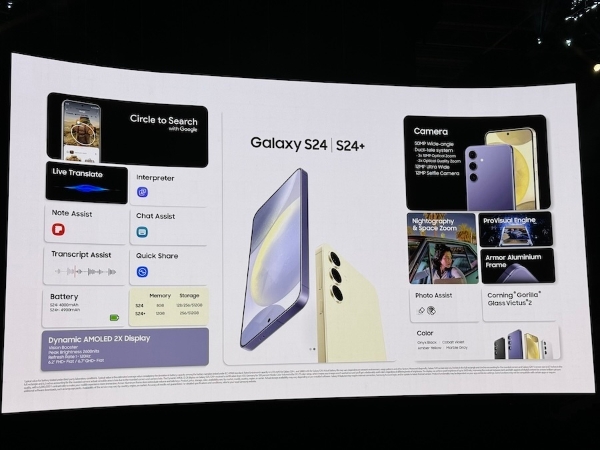 三星发布Galaxy S24系列手机 AI大模型多应用场景落地