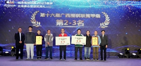 城围联2023赛季北海赛会闭幕，武汉中合再次夺冠！