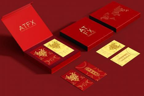 匠心独运，ATFX倾情打造龙年限量尊贵红包，承载深深祝福与美好期许