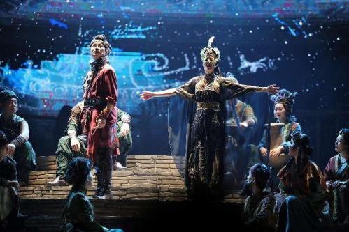 苏运莹首次亮相音乐剧《三星堆》，解锁新身份，首秀完美落幕