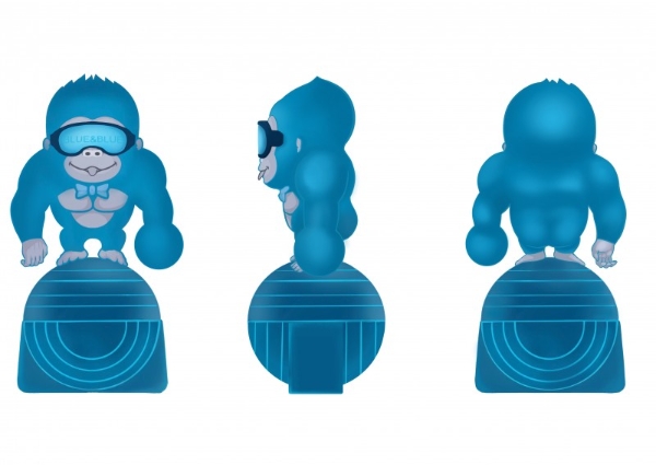  《蓝色猩球》拉姆猩IP的设计创作灵感来源于庄惟敏的皮亚杰学派构造论课堂