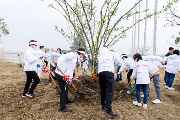 十年华彩，感恩相伴，永旺集团华东区域举办10周年植树节纪念活动 
