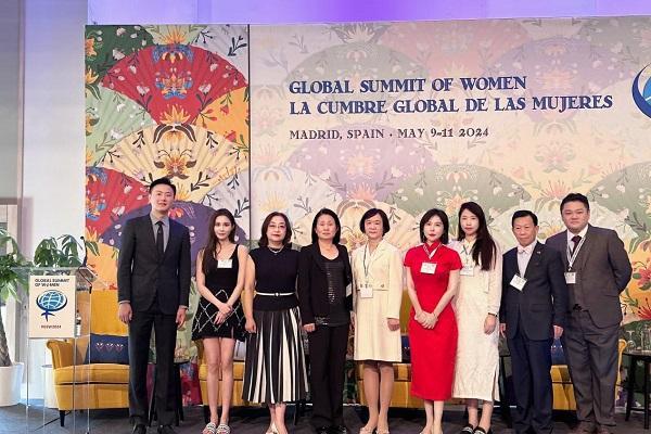  美思康宸集团董事长邓丽君受邀出席第34届全球妇女峰会