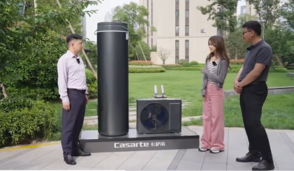  日省2万度电！卡萨帝空气能热水器在宁波打造低碳社区