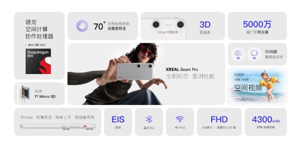 空间计算从概念到落地 XREAL新品Beam Pro实现移动互联网全面升维