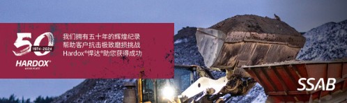 50载品质见证 Hardox®悍达®：耐磨行业的全球首选，铸就可持续发展基石