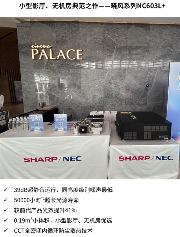 焕新视界，映见未来——2024年SHARP/NEC电影机品鉴会闪耀上海