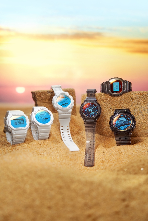 探索色彩之旅！G-SHOCK「Beach Time Lapse」系列带你潮酷一夏