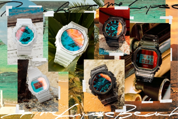 探索色彩之旅！G-SHOCK「Beach Time Lapse」系列带你潮酷一夏