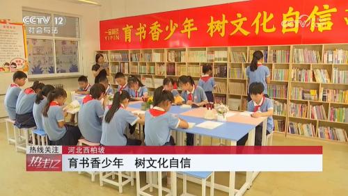 央视报道：一品制药以党建带动公益行动 捐建西柏坡希望小学一品书屋