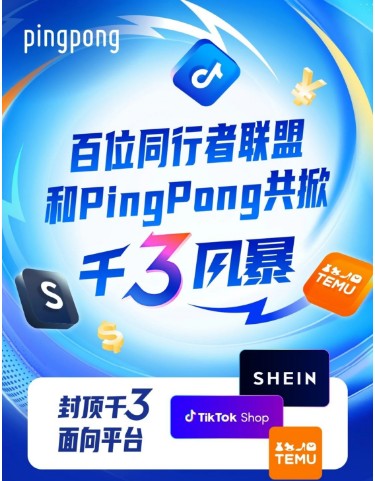 PingPong千三风暴|同行者计划携手卖家出海,开辟增量市场