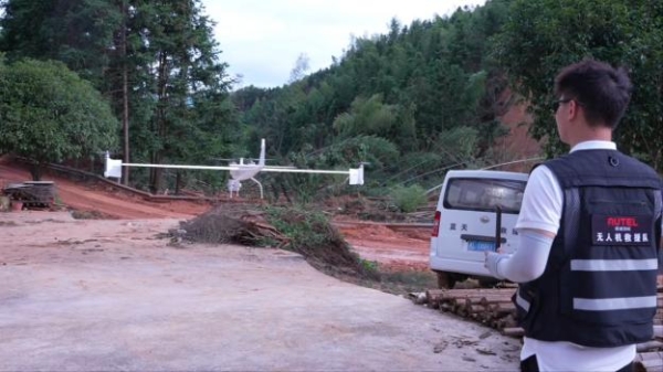  驰援湖南资兴，道通智能空地一体解决方案助力救灾抢险