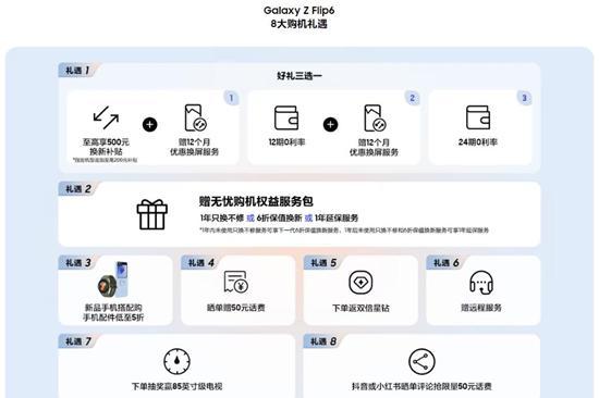 三星Galaxy Z Flip6预订活动即将结束 不要错过这些惊喜好礼