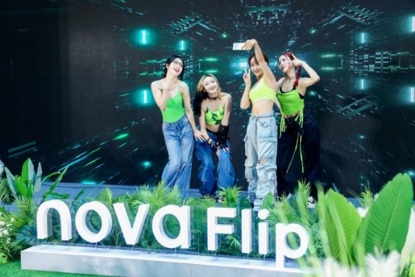 向新而来，怦然新动！华为nova Flip潮流之夜闪耀创新风采