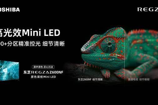 行业唯一原色调校Mini LED,东芝电视新品Z600NF正式开售