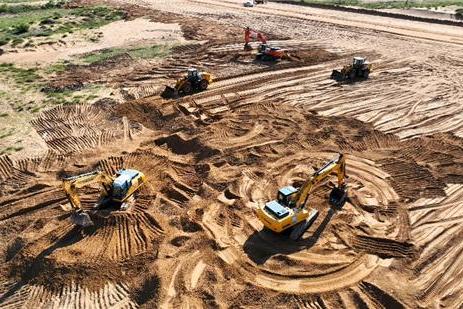 陕西定边民用机场项目开工建设