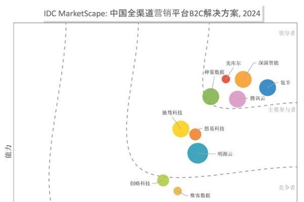 瓴羊位居《IDC :中国全渠道营销平台B2C解决方案》领导者类别