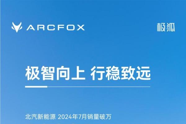 极狐销量再破8000，引领北汽新能源持续增长