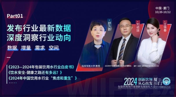 倒计时开启 | 2024WIIF包装饮用水行业创新发展论坛大会即将开幕！