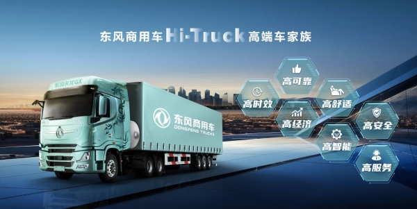 重新定义中国高端重卡！东风商用车Hi-Truck高端车家族发布