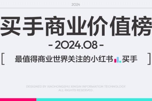 小红书买手商业价值榜发布，抢赢双十一必看