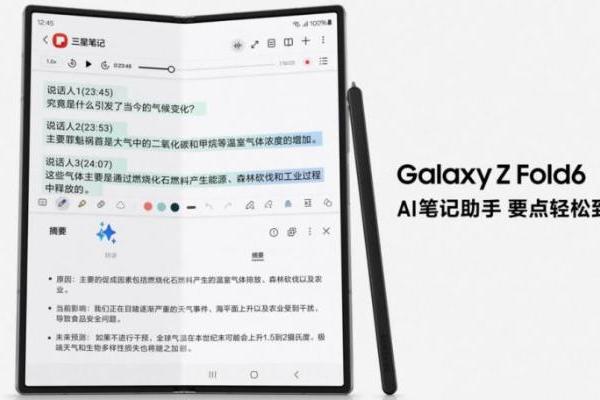 三星Galaxy Z Fold6开学享好礼 用AI打开精彩校园生活