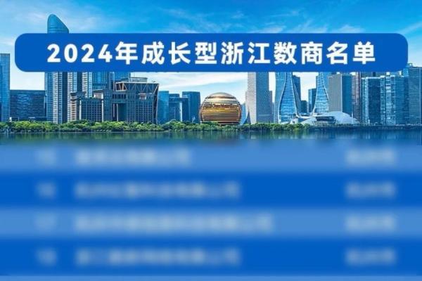 同盾科技荣膺2024年度“成长型浙江数商”称号