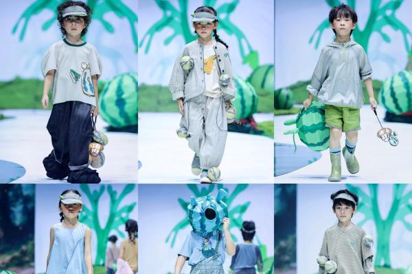 小日着izhuokids 2025SS“种子说”系列亮相上海时装周kidswear