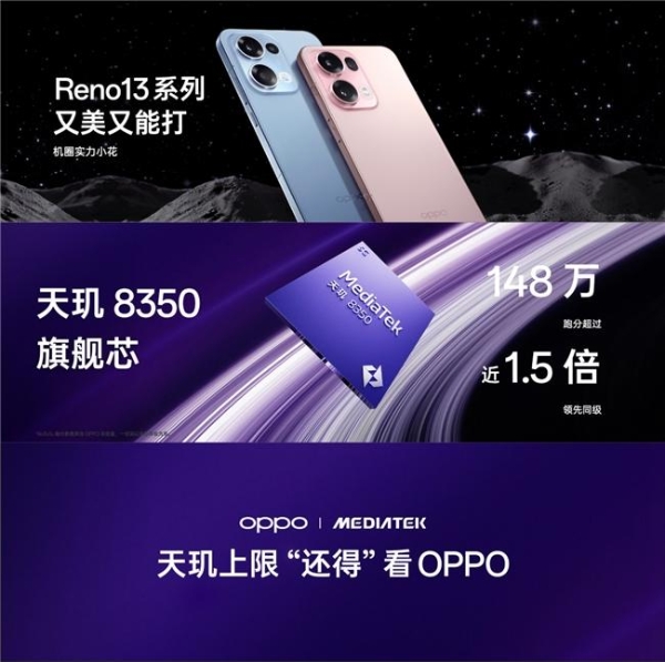 2699起，OPPO Reno13系列登场，影像、续航、AI全面升级！