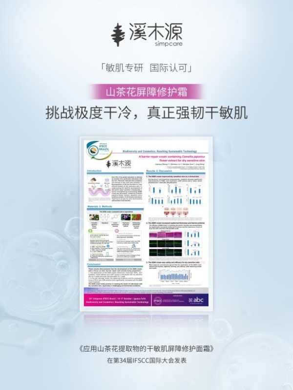  敏感肌“全能选手”，从IFSCC国际科学大会看溪木源研发的“全”与“深”