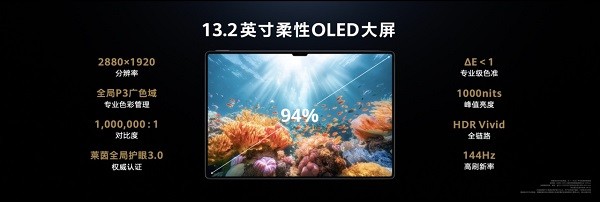  全新HUAWEI MatePad Pro 13.2 英寸，旗舰鸿蒙平板首发亮相