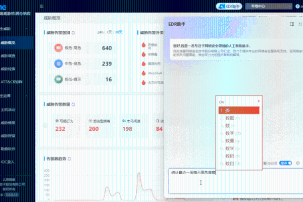 网络安全，简单一点，EDR智能助手全程在线