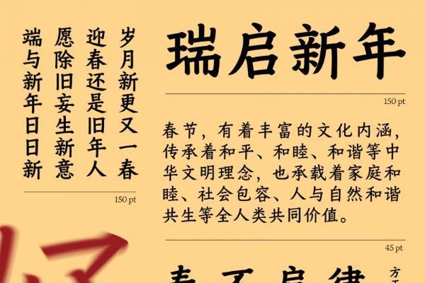 乙巳蛇年春晚定制字体“方正春晚如意体”正式发布