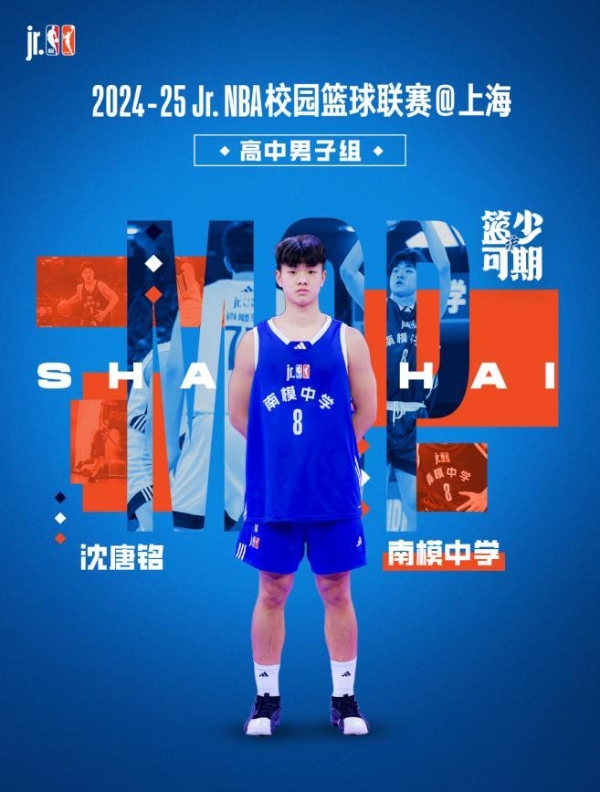 向明中学再度加冕，南模铸成三连霸业 “2024-25 Jr. NBA校园篮球联赛@上海”圆满收官 