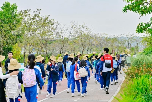  "琴碳星人"趣味徒步活动圆满举办！琴澳居民共赴春日低碳之旅