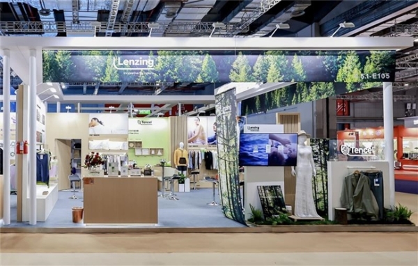 绿色科技，价值共生！兰精携高附加值产品创新方案亮相2025intertextile春夏面辅料展 