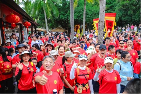  乙巳蛇年三亚民间龙王祭俗非遗活动 在大小洞天景区隆重举行