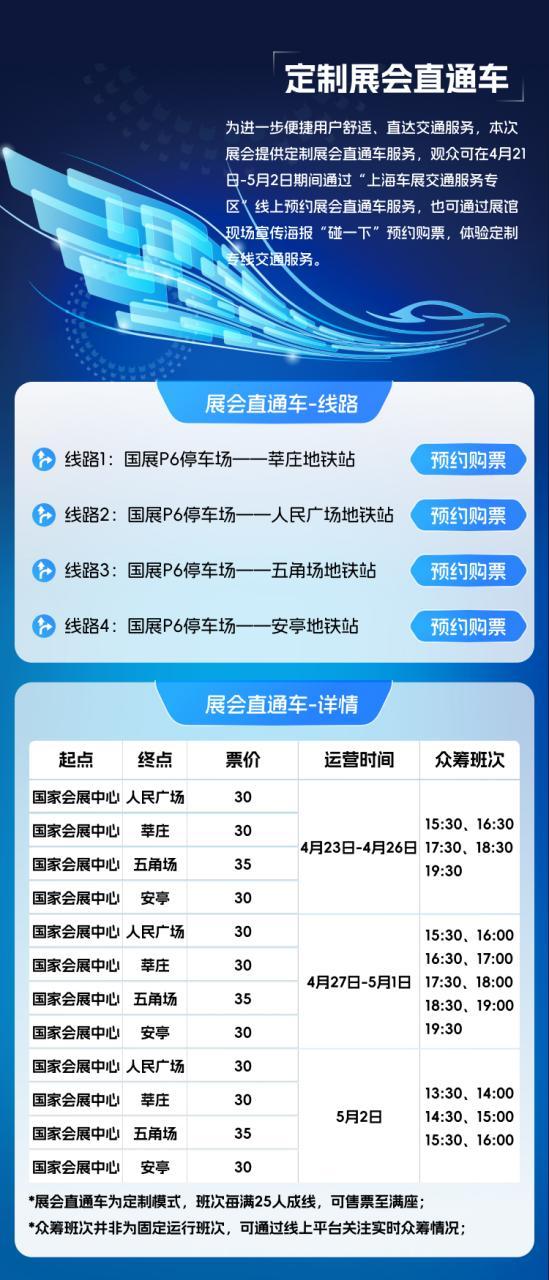 展会直通车丨上海车展来袭！MaaS平台“交通服务专区”指引绿色出行