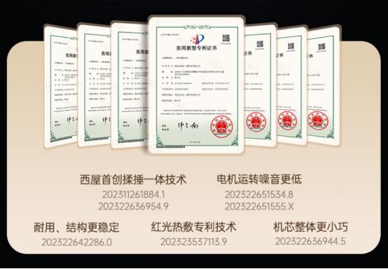 西屋新品UK6S肩颈揉锤按摩仪，首创揉捶一体专利科技，更高效更精准！ 