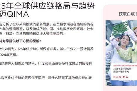 启迈QIMA发布2025年全球供应链采购调查报告