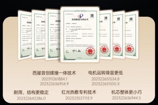 西屋新品UK6S肩颈揉锤按摩仪，首创揉捶一体专利科技，更高效更精准！ 