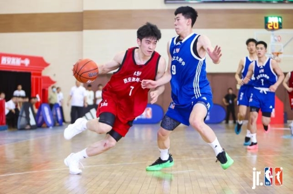 西安交大附中男篮鏖战两回合勇夺2024-25 Jr. NBA校园篮球联赛@陕西 男子组冠军
